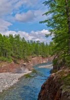 Между скал...