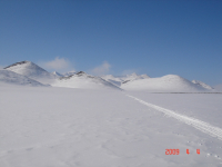 много снега