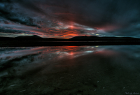 закат на Гижиге