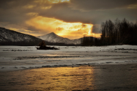 Рыбалка на Манидже.