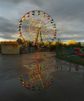 В закатных лучах...