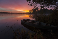 Утро на озере Ручеистое