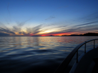 Закат в бухте