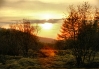 Закат на Снежной Долине