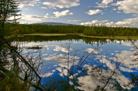 Но рядом дно,  и облака не тут...