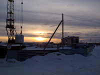 первый закат нового года 2