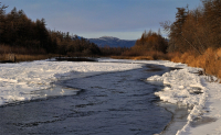 Окованы льдом непокорные реки...