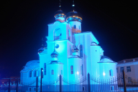 церковь в поселке Палатка