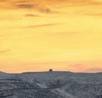 купол на закате