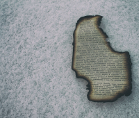 Не рукописи - горят.