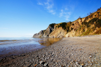 мыс Нюкля с берега