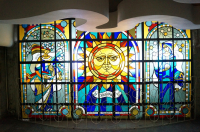 Ветраж. Сочи. Санаторий МВД "Искра".