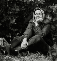 На краю картофельного поля