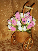 Тележка роз