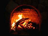 живой камин