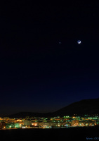 полумесяц над городом М