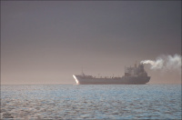 За уходящим солнцем...