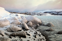 вид на город Магадан