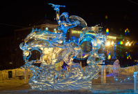 Ледяные фигуры города М