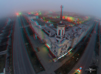 Башенка со шпилем на Ленина