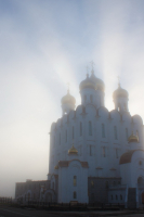 Собор в тумане