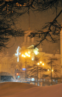 сквозь снег