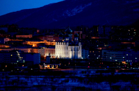 ночной город (вид с объездной)