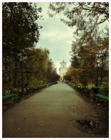 Осень на улицах города М