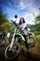 moto-girl
