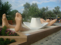 Белая шляпа))