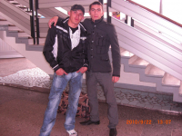 я с братаном...