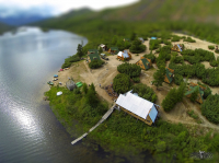 макро  Танцующих Хариусов