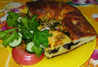 Очередная вкусняшка- грибно-картофельный пирог!