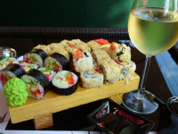 Одесские роллки. Вспоминая теплое лето и прохладное  вино.....