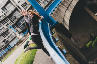 Настя, Андрей и музыкант