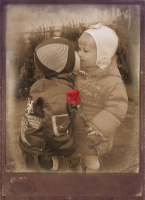 Первый поцелуй