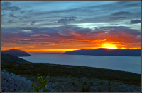 На закате дня...