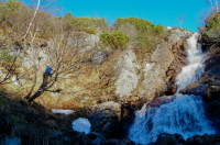 на водопаде