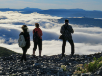 над облаками