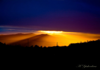 Дождь на закате