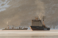 Вечер, бухта, Магадан