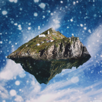 Улетающий остров