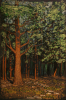 перед закатом в парке