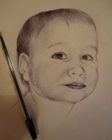 сыночка. шариковая ручка