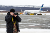 я во время съемки