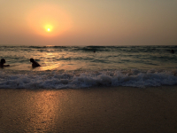 Закат в Персидском заливе