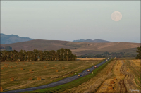 Восход на закате