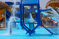 в аквапарке