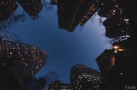 Огни ночного мегаполиса