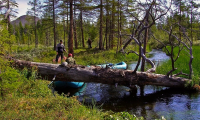 Где сплавом, а где волоком